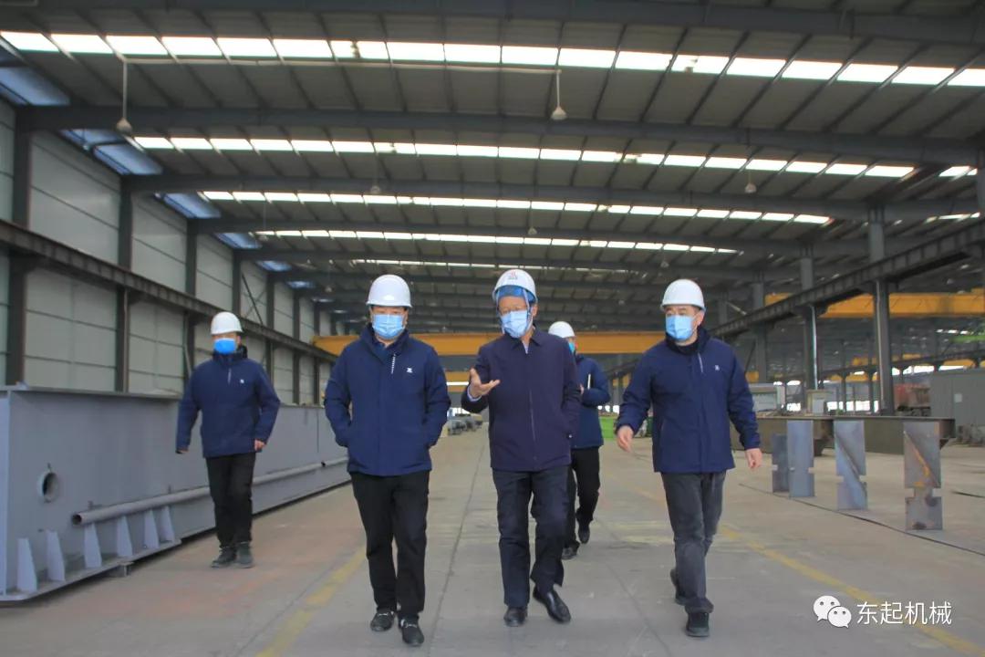 热烈欢迎长垣市市长邓国永一行莅临威尼斯人网上赌场集团参观指导工作